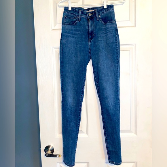 LEVIS 721 High Rise Skinny Jeans. Size 27. Great condition. - Picture 2 of 6